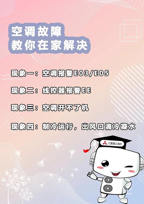 夏季空调故障不求人，专业团队快速解决！ 家庭维修