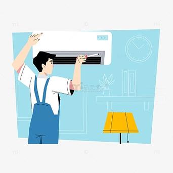 空调维修:科技守护夏日清凉,矢量图中的维修智慧 家庭维修 空调维修:科技守护夏日清凉,矢量图中的维修智慧 家庭维修